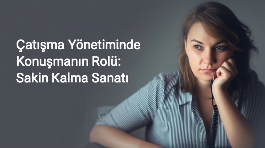 Çatışma Yönetiminde Konuşmanın Rolü: Sakin Kalma Sanatı