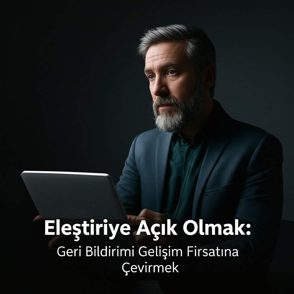 Eleştiriye Açık Olmak: Geri Bildirimi Gelişim Fırsatına Çevirmek