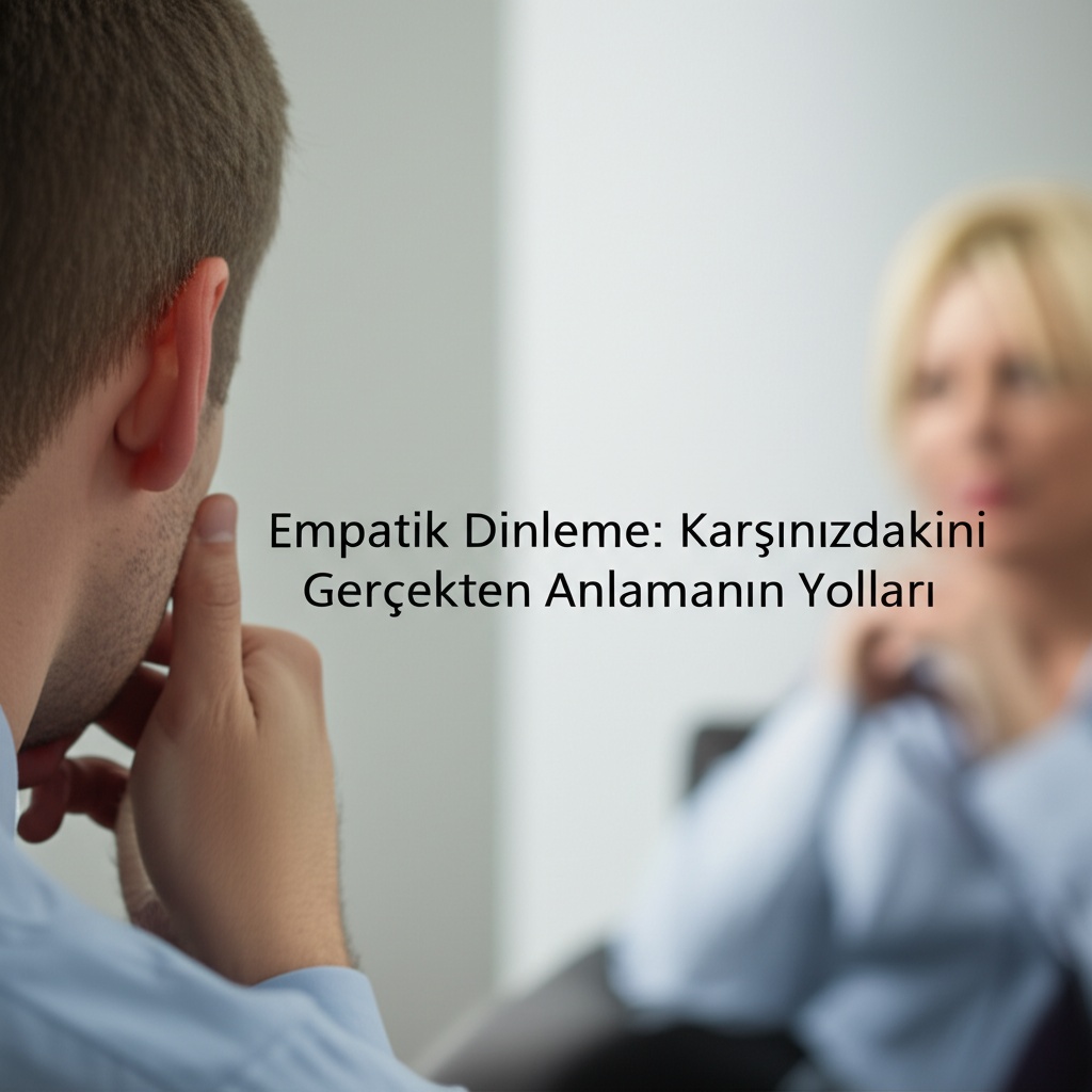 Empatik Dinleme: Karşınızdakini Gerçekten Anlamanın Yolları
