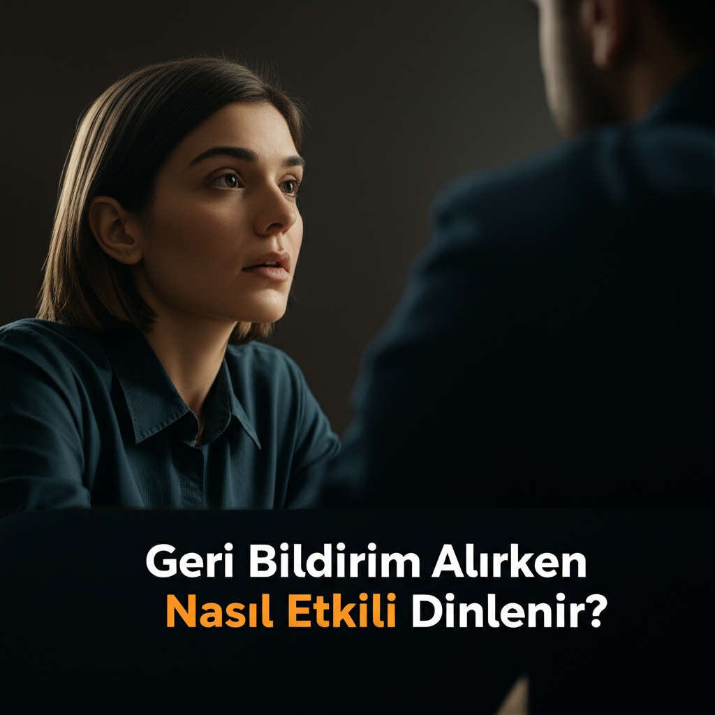 Geri Bildirim Alırken Nasıl Etkili Dinlenir?