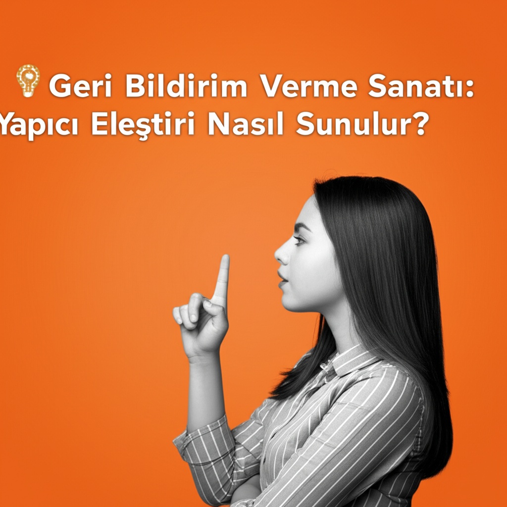 Geri Bildirim Verme Sanatı: Yapıcı Eleştiri Nasıl Sunulur?