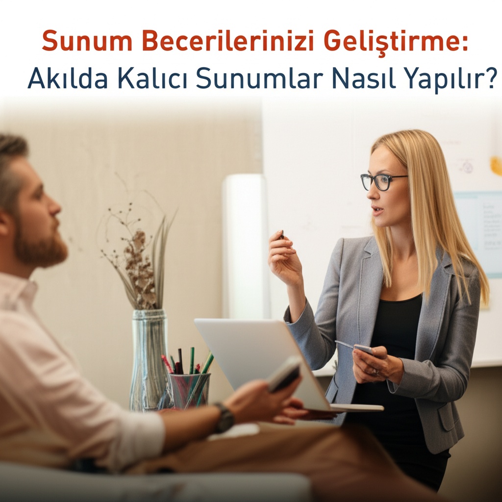 Sunum Becerilerinizi Geliştirme: Akılda Kalıcı Sunumlar Nasıl Yapılır?